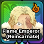 Flame Emperor (Reincarnate) unit card