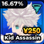 Kid Assassin unit card