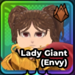 Lady Giant (Envy) unit card