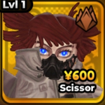 Scissor unit card